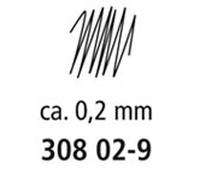 Staedtler Pigment Liner Fineliners Drawing Pens Choose from 12 Sizes 0.05 to 2mm