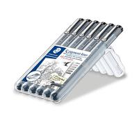 Pigment Liner STAEDTLER Pigment Liner, Pack 5 + 1
