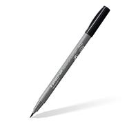 STAEDTLER Pigment Soft Brush Pen 372 - Black, 10 Pieces | Soft brush tip, waterproof & lightfast - for adults - Item No. 372-99