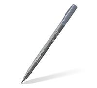 STAEDTLER Pigment Soft Brush Pen 372 - Cool Grey Medium, 10 Pieces | Soft brush tip, waterproof Multi Ink ink - for hand lettering - Item No. 372-87