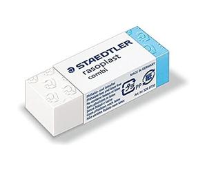 STAEDTLER Plastic Eraser Rasoplast Combi BT30 VE = 1