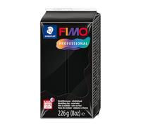 Staedtler Polymer Modelling Clay FIMO Professional Oven-Bake Black 226 g 1 Block 8042-9