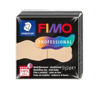 STAEDTLER Polymer Modelling Clay - FIMO Professional - Oven Bake Clay - Champagne, 57g - 1 Block, 8040-02
