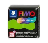 STAEDTLER Polymer Modelling Clay - FIMO Professional - Oven Bake Clay - Light Green, 57g - 1 Block, 8040-51