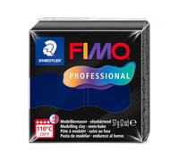 STAEDTLER Polymer Modelling Clay - FIMO Professional - Oven Bake Clay - Navy Blue, 57g - 1 Block, 8040-34