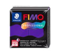 STAEDTLER Polymer Modelling Clay - FIMO Professional - Oven Bake Clay - Purple, 57g - 1 Block, 8040-6