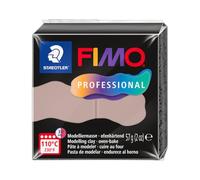 STAEDTLER Polymer Modelling Clay - FIMO Professional - Oven Bake Clay - Taupe, 57g - 1 Block, 8040-87
