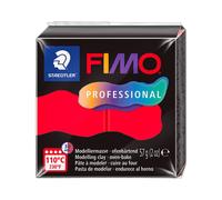 STAEDTLER Polymer Modelling Clay - FIMO Professional - Oven Bake Clay - True Red