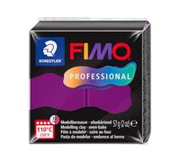 STAEDTLER Polymer Modelling Clay - FIMO Professional - Oven Bake Clay - Violet, 57g - 1 Block, 8040-61