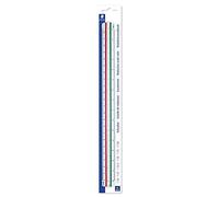 Staedtler Staedtler Mars 561 98-2 Reduction Scale Ruler Division 1 Piece on Blister Card, version 2 (1:20, 1:25, 1:33,3, 1:50, 1:75, 1:100)