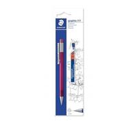 Staedtler Staedtler Refill, 7775SBKD25DA Mechanical Pencil Graphite and 1 x Pack Box (HB). Filled with B Lead Diameter 0.5 mm Barrel Colour Magenta Blister Card