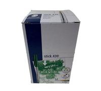 Staedtler Stick 430 Green Ink Medium Tip Ballpoint Pens Handwriting Box of 50