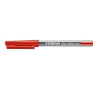 STAEDTLER Stick 430 M-2 Ballpoint Pen Medium - Red (Box of 10)