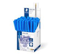 STAEDTLER Stick 430 M-3CP5 Ballpoint Pen Medium - Blue (Box of 50)