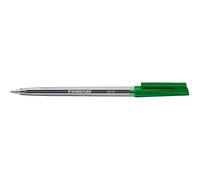 STAEDTLER Stick 430 M-5 Ballpoint Pen Medium - Green (Box of 10)