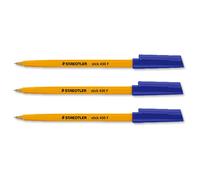 Staedtler Stick 430F Ballpoint Pen Fine [Pack of 100 Pens] by Colour