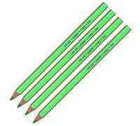 Staedtler Textsurfer Dry Highlighter Pencil 128 64 Drawing for Writing Sketching Inkjet,paper,copy,fax(pack of 4) (Green 4 Pencils) by Staedtler