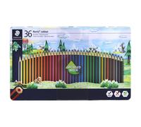 Staedtler Tin of 36 Noris Colour Pencils Drawing & Colouring Pencils - Assorted