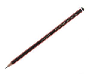 STAEDTLER Tradition 110 Graphite Pencil 3B black/red