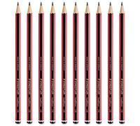 STAEDTLER Tradition Pencil - Drawing Sketching Art - Pack of 10 Pencils - Grade 2B