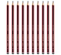 STAEDTLER Tradition Pencil - Drawing Sketching Art - Pack of 10 Pencils - Grade 3B