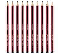 STAEDTLER Tradition Pencil - Drawing Sketching Art - Pack of 10 Pencils - Grade F