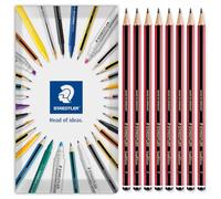 STAEDTLER Tradition Pencil - Drawing, Sketching, & Professional Technical Art Pencils in Envelope Gift Packaging - Pack of 8 - Grade F