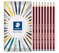 STAEDTLER Tradition Pencil - Drawing, Sketching, & Professional Technical Art Pencils in Envelope Gift Packaging - Pack of 8 (2H)