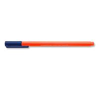 Staedtler Triplus 323-201 Felt tip pens Triangular Barrel in Box, Washable, neon red Approximately 1 mm Pack of 10