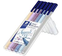 Staedtler Triplus 323Sb6Cs12 Office Felt Pens Box of 6 Hygge Colours