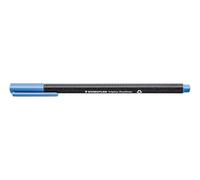 STAEDTLER Triplus 334-32 Fineliner Pens Ergonomic Triangular Shape High Quality Superfine Tip Line Width 0.3 mm Set of 10 Sky Blue