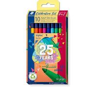 Staedtler Triplus Color 323 C10 Ta Marker Pen 10 Units
