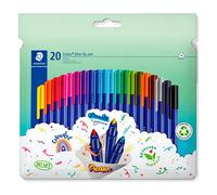 Staedtler Triplus Fibre Tip Pens Pack of 20, none
