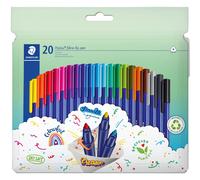 STAEDTLER triplus color 323 driehoekige viltstift, drukbestendige punt, lijnbree
