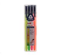 Staedtler Triplus Colour Neon Assorted Pack of 4