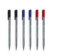 Staedtler Triplus Fineliner 0.3mm - (2 Black & 2 Red & 2 Blue) by Steadtler