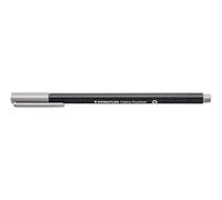 STAEDTLER triplus fineliner 334 - Light grey, 10 pieces, 0.3 mm | Triangular barrel, water-based ink - ergonomic, colourful - Item No. 334-82
