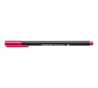 STAEDTLER 334-23 Triplus Fineliner Superfine Pen, 0.3mm Line Width - Bordeaux (Box of 10)