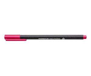 STAEDTLER triplus fineliner 334 - Ultramarine blue, 10 pieces, 0.3 mm | Triangular barrel, water-based ink - ergonomic, colourful - Item No. 334-37