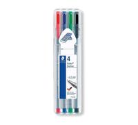 Staedtler Triplus 334 Fineliner Pen Fine 0.3 mm Assorted Pack of 10