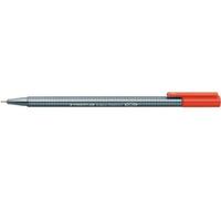 Staedtler Triplus 334 - Fineliner Pen Superfine Tip 0.3 mm Grey, Orange