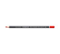 STAEDTLER Watercolour Pencil - Vermilion - Mars Lumograph Colour Aquarell - Pack of 6, 104-24