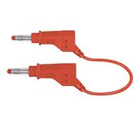 Stäubli 66.9405-10022 Safety Test Lead 4 mm Flat Connector 4 mm 1.00 m Ro