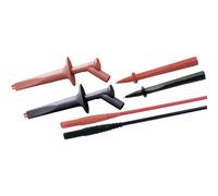 Stäubli 9410494500 safety test lead set, CAT IV 1000V, 1m, black/red