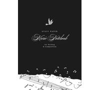 Staff Paper Music Notebook for Music Writing & Composition: A4 Blank Manuscript Pages with 10 Staves per Page - For Piano, Songwriting & Music Study