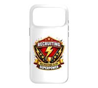 Staffing Agent Recruiting Is My Superpower Funny Recruiter Case for iPhone 17 Pro Max