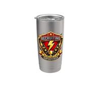 Staffing Agent Recruiting is My Superpower Funny Recruiter Stainless Steel Insulated Tumbler