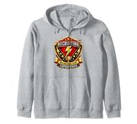 Staffing Agent Recruiting Is My Superpower Funny Recruiter Zip Hoodie