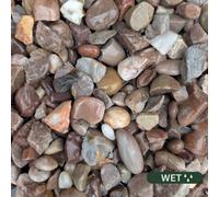 Stafford Pink Decorative Stones Chippings Peacock Turfscape Gravels Aggregates For Driveway Paths Garden Maxi Bag 23Kg