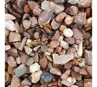 Stafford Pink Decorative Stones Chippings Peacock Turfscape Gravels Aggregates for Driveway Paths Garden Maxi Bag 23KG